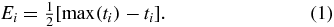 Equation (1)