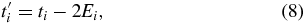 Equation (8)