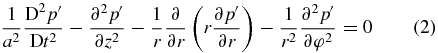 Equation (2)