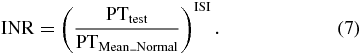 Equation (7)