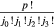 $\frac{p!}{{{j}_{0}}!{{j}_{1}}!{{j}_{2}}!{{j}_{3}}!}$