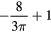$-\frac{8}{3\pi}+1$