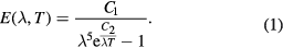 Equation (1)