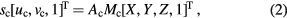 Equation (2)