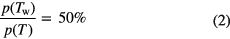 Equation (2)