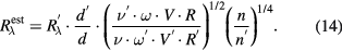 Equation (14)