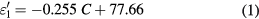 Equation (1)