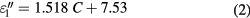 Equation (2)