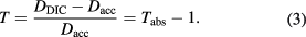 Equation (3)