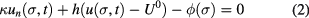 Equation (2)