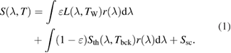 Equation (1)
