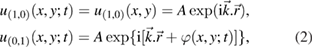 Equation (2)