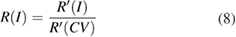 Equation (8)