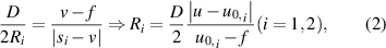 Equation (2)