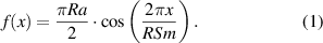 Equation (1)