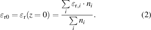 Equation (2)