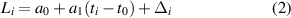 Equation (2)