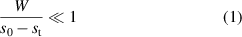 Equation (1)
