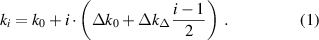 Equation (1)