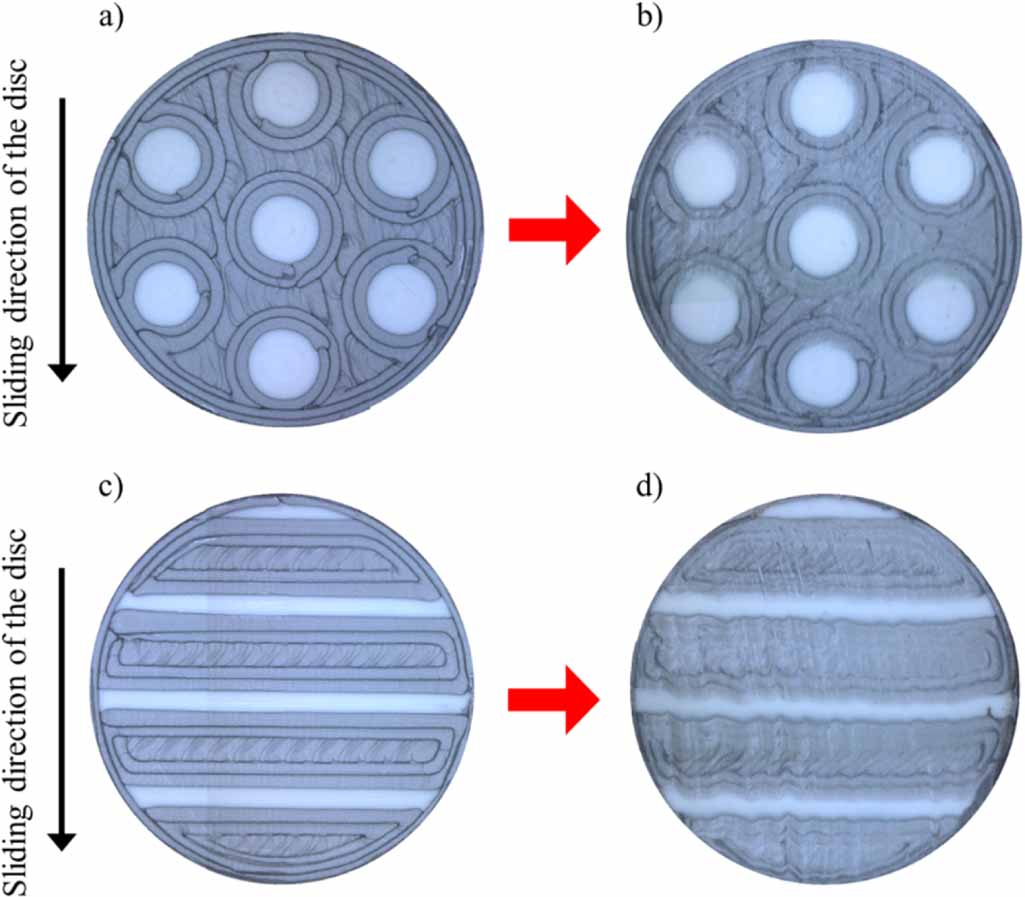 Surface plastic flow of three-dimensional printed polylactic acid in ...