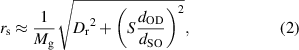 Equation (2)