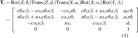 A novel calibration method for kinematic parameter errors of industrial ...