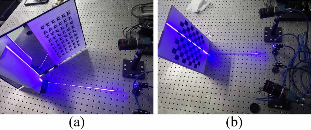 A calibration method for line-structured light using mirror-based ...