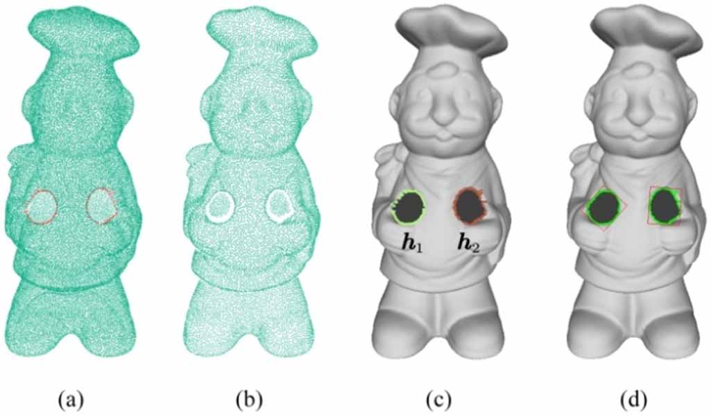 Object defect detection based on data fusion of a 3D point cloud and 2D ...