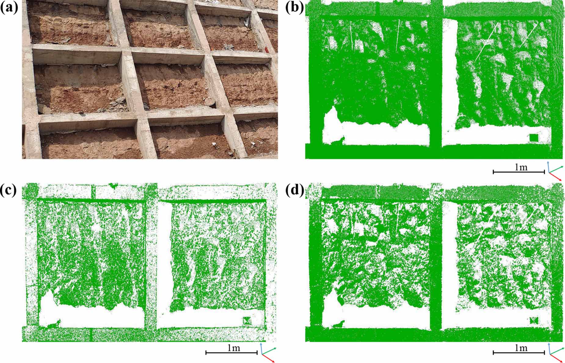 Rapid assessment of slope deformation in 3D point cloud considering ...