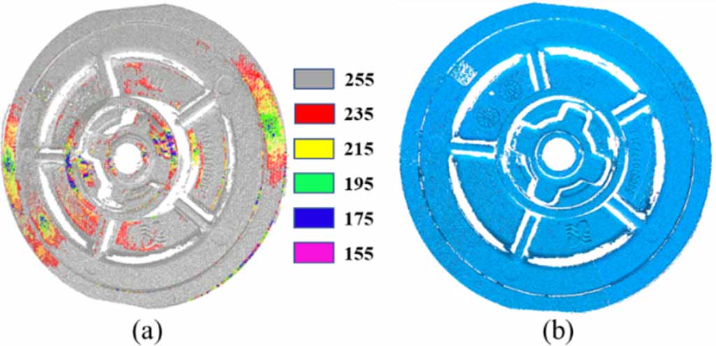 A 3D shape measurement method for high-reflective surface based on dual ...