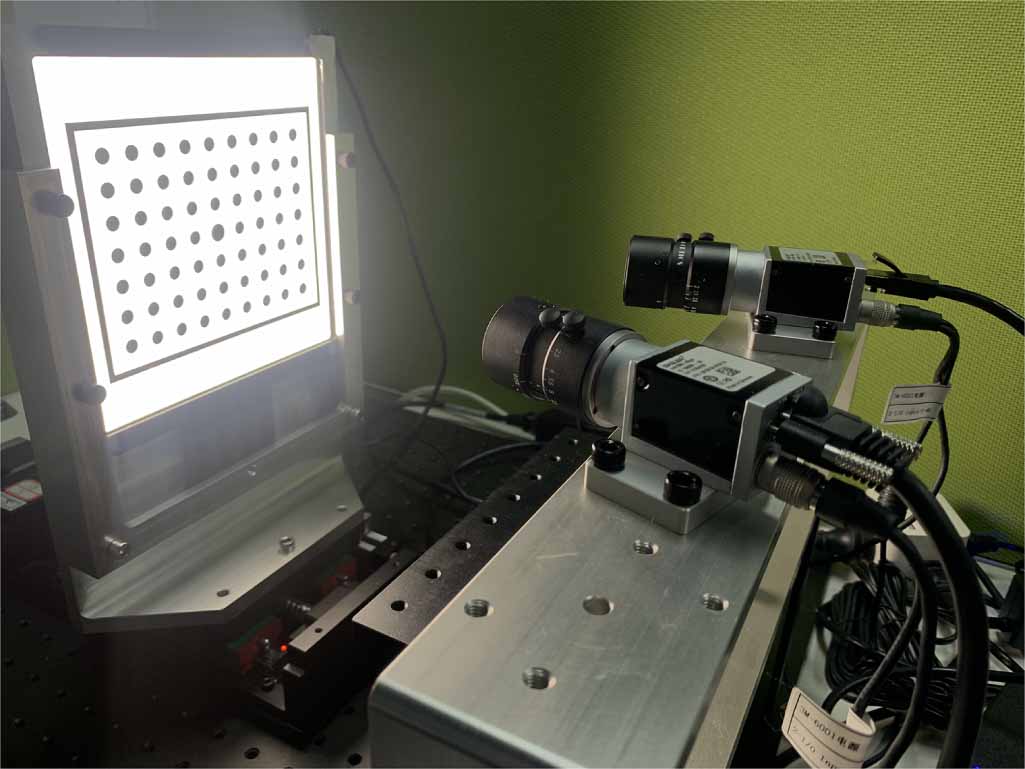 A non-coplanar high-precision calibration method for cameras based on ...