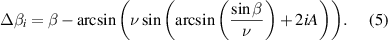 Equation (5)