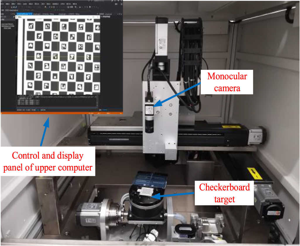 Monocular vision-based online kinematic calibration method for five ...