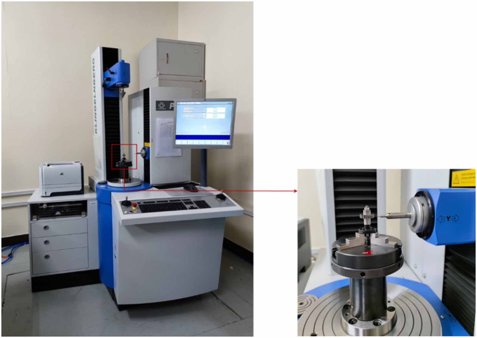 A method combining laser and vision detection for on-line measurement ...