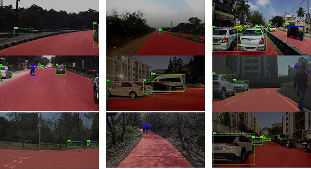 Research on multitask model of object detection and road segmentation ...