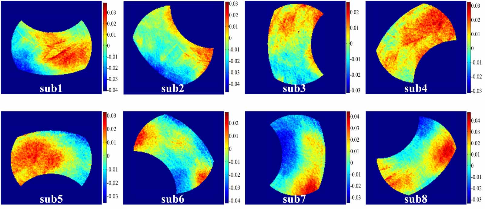Measurement method for large aperture angle incomplete spherical ...