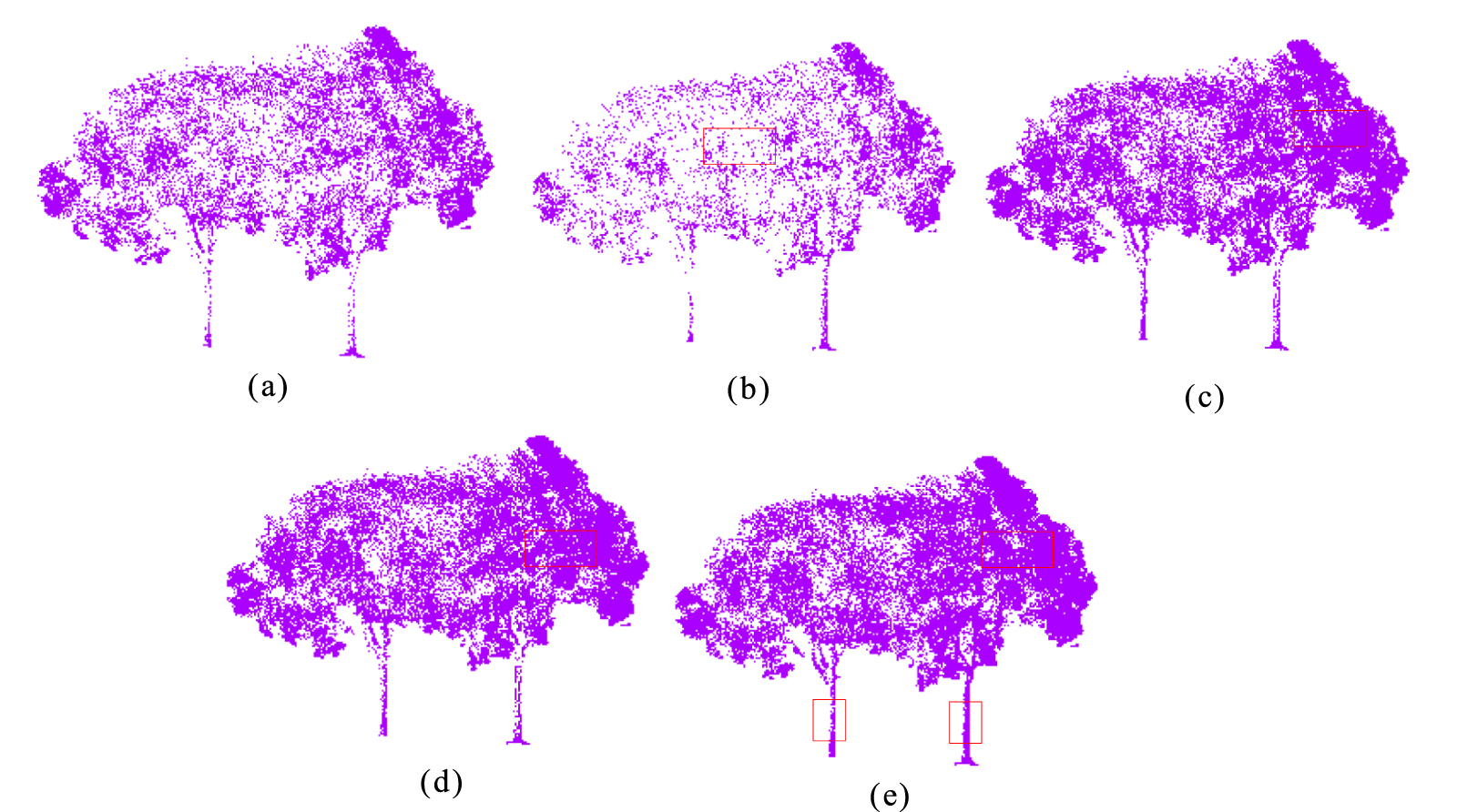 A new point cloud simplification algorithm based on V-P container ...