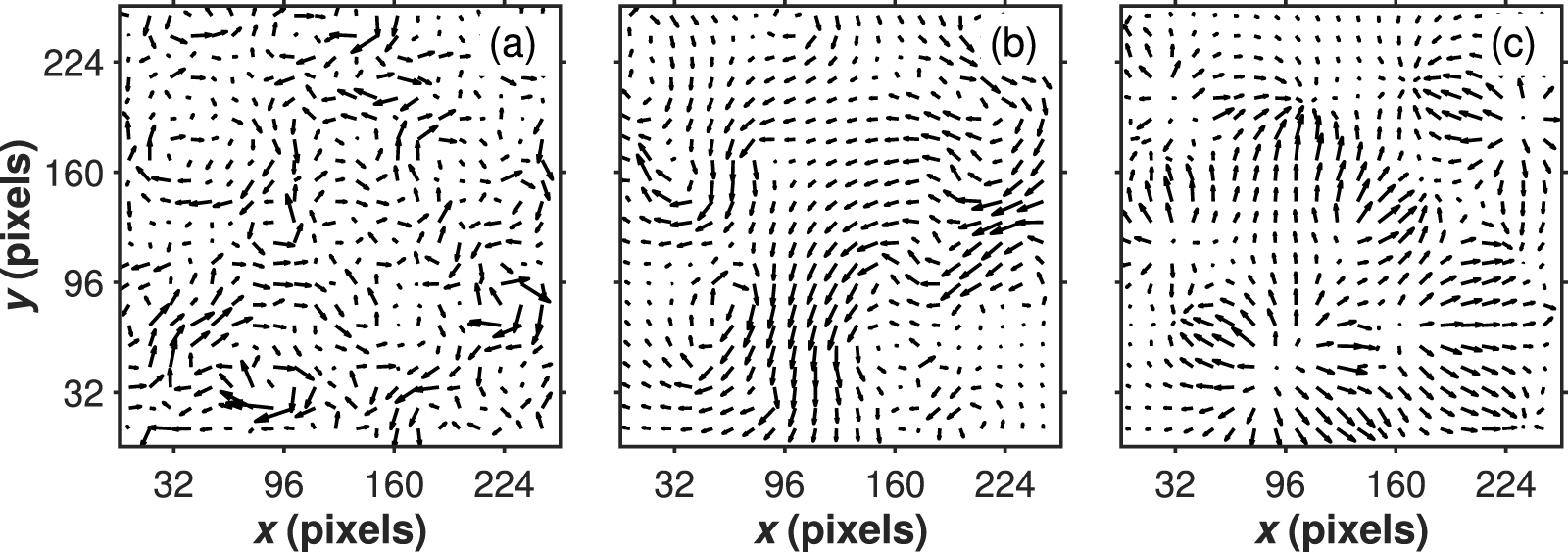 Sensitivity of wavelet-based optical flow velocimetry (wOFV) to common ...