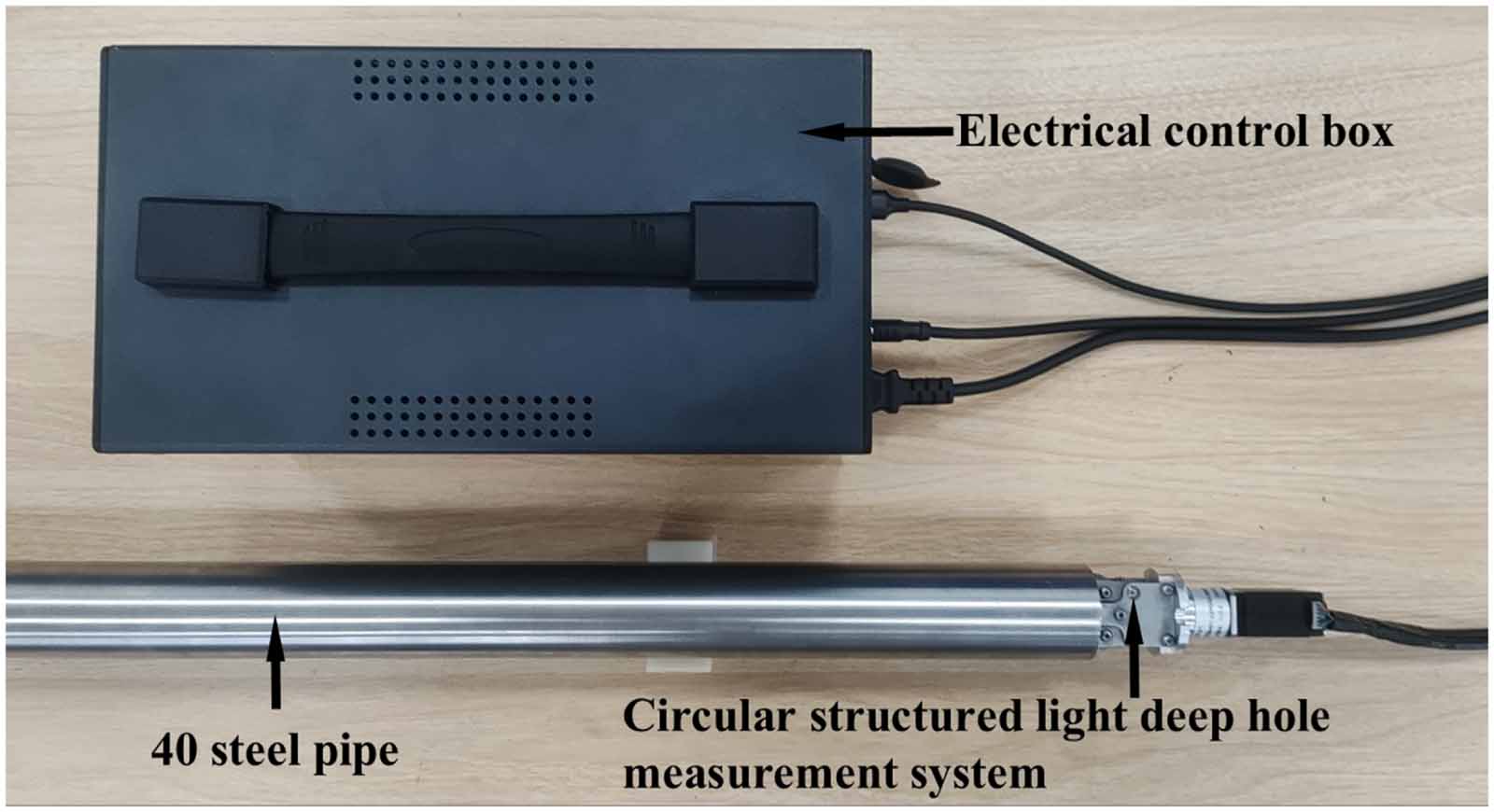 Calibration method for deep hole inner surface measurement system based ...