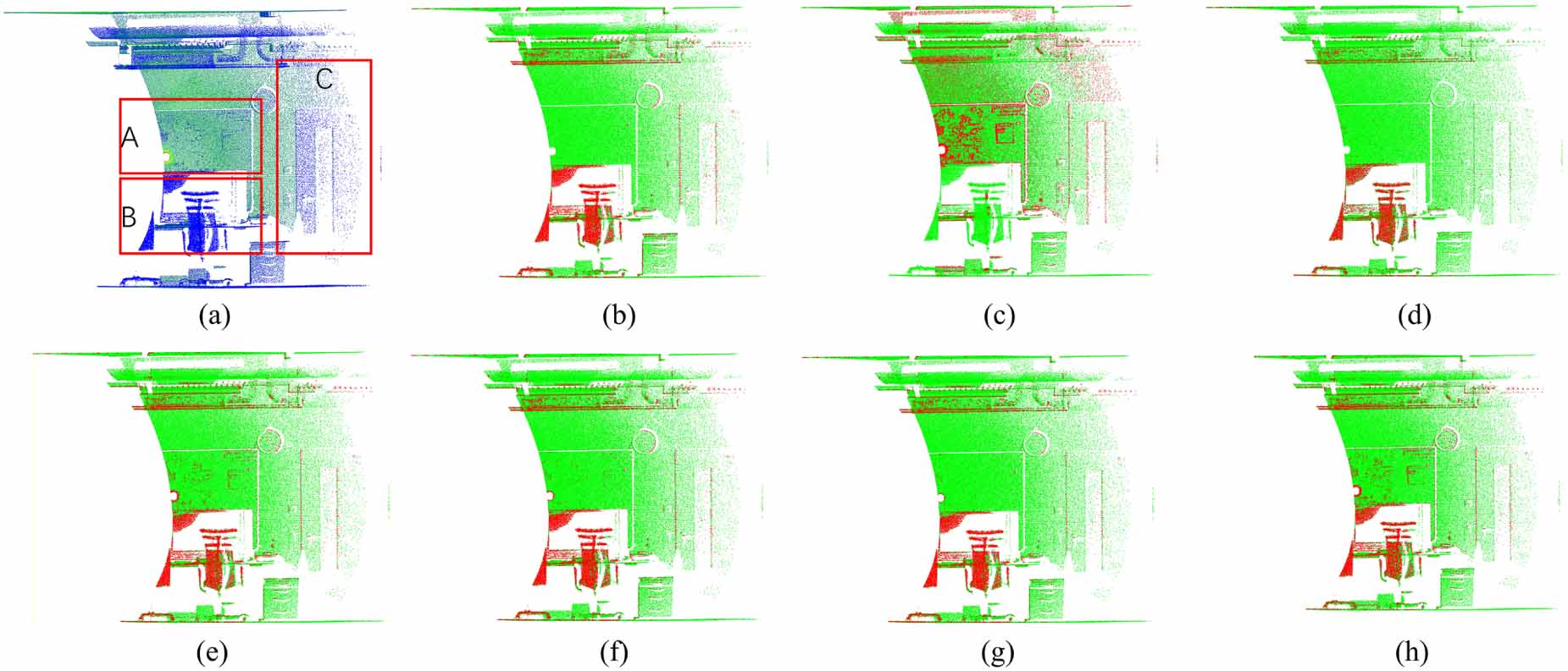 A novel point cloud simplification method integrates multi-feature ...