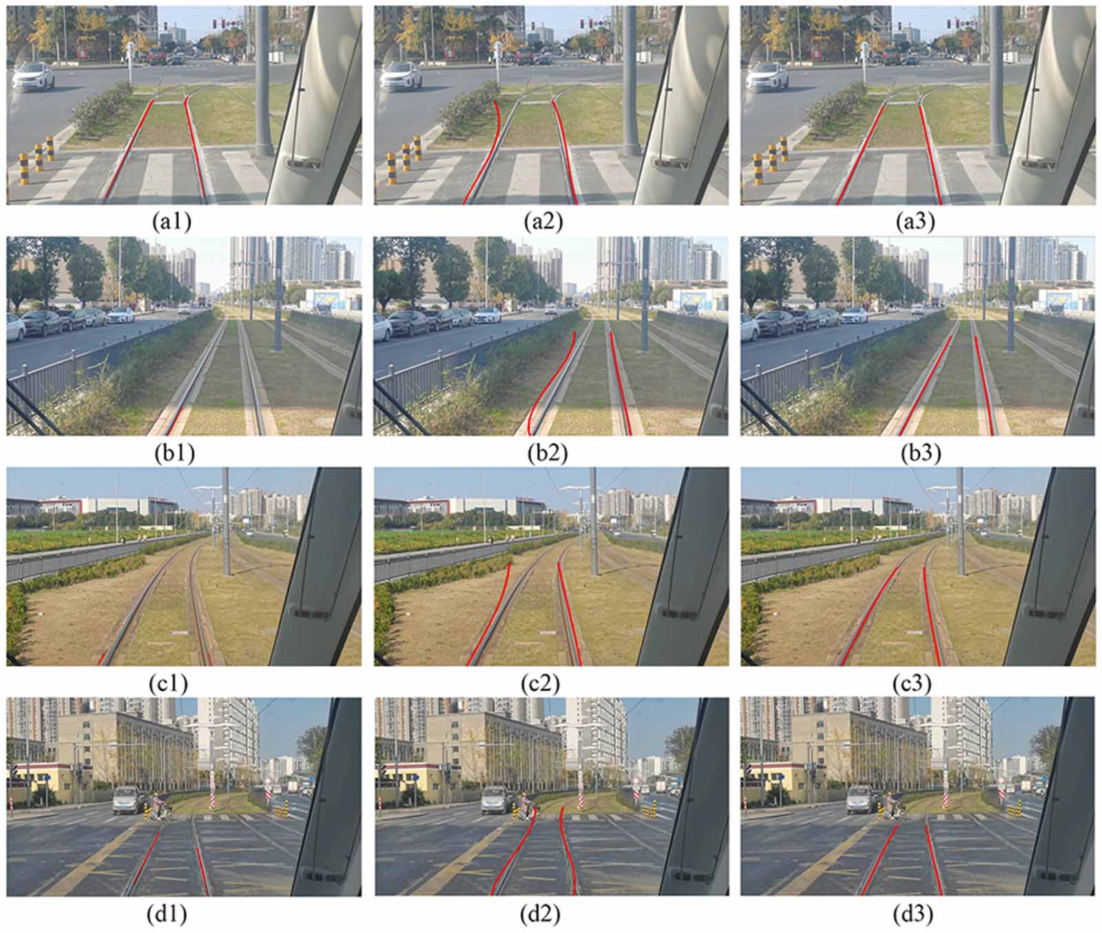 A monocular ranging algorithm based on track geometric features ...