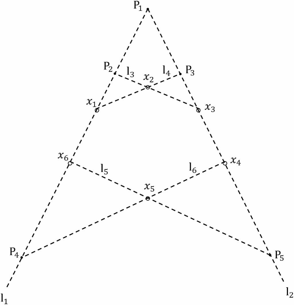 Multi Point Line Configuration Image Multi-point targets geometric configuration recognition with unknown ...