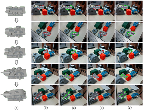 Stage-aware 6DoF pose tracking of industrial objects for augmented ...