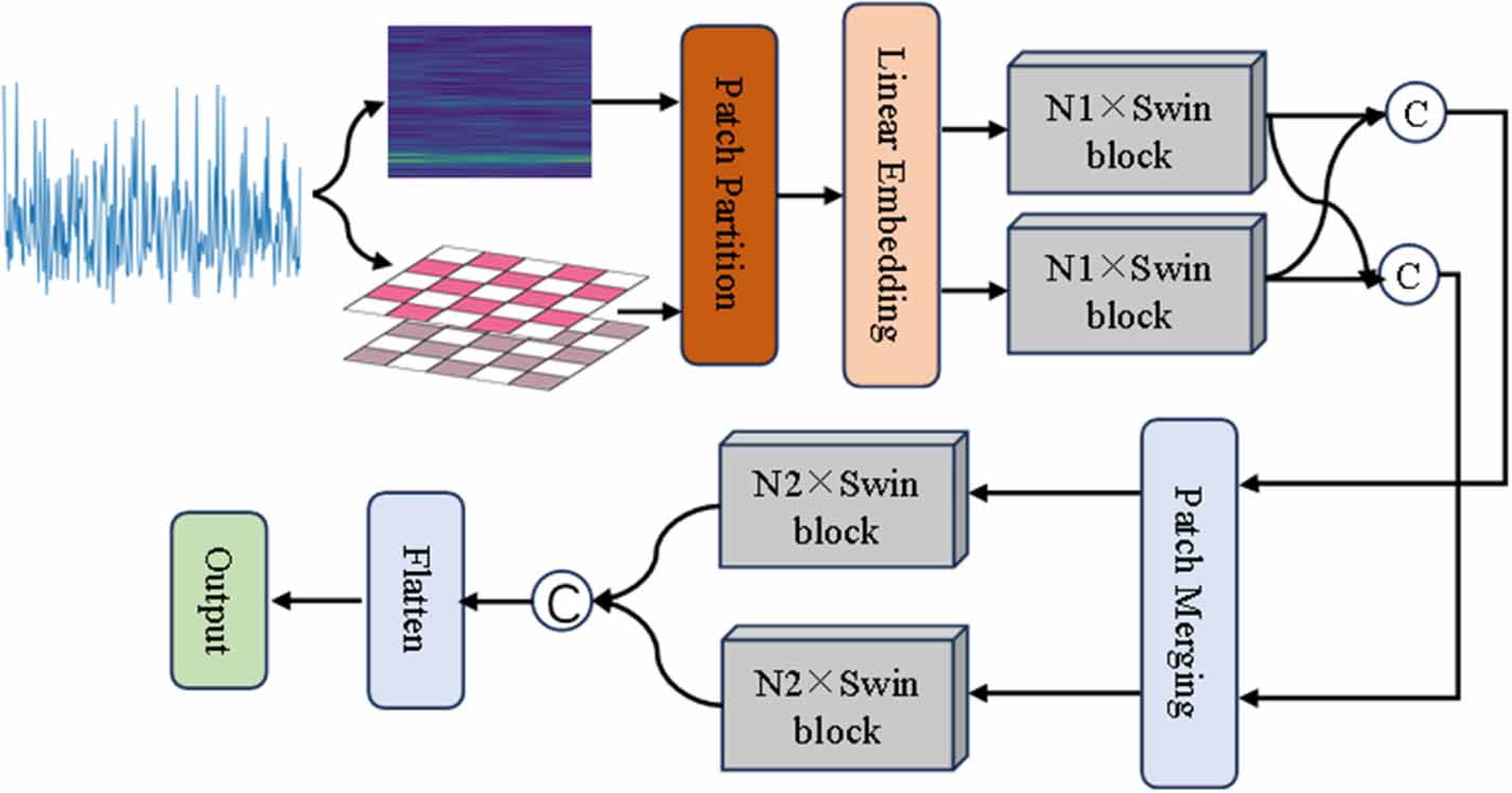 Tensor Maps FS-SWTnet: a swin transformer-based multi-domain feature fusion network ...