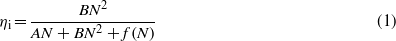Equation (1)
