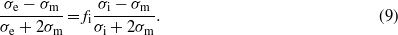 Equation (9)