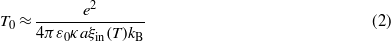Equation (2)