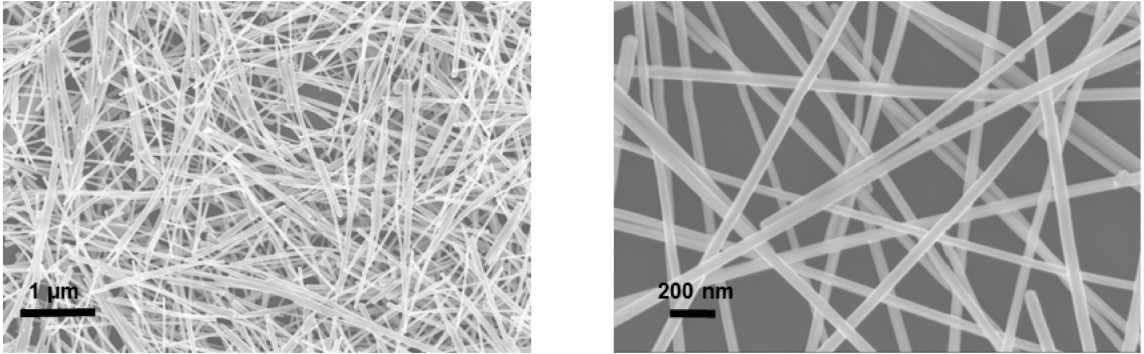 Flexible transparent conductive materials based on silver nanowire ...