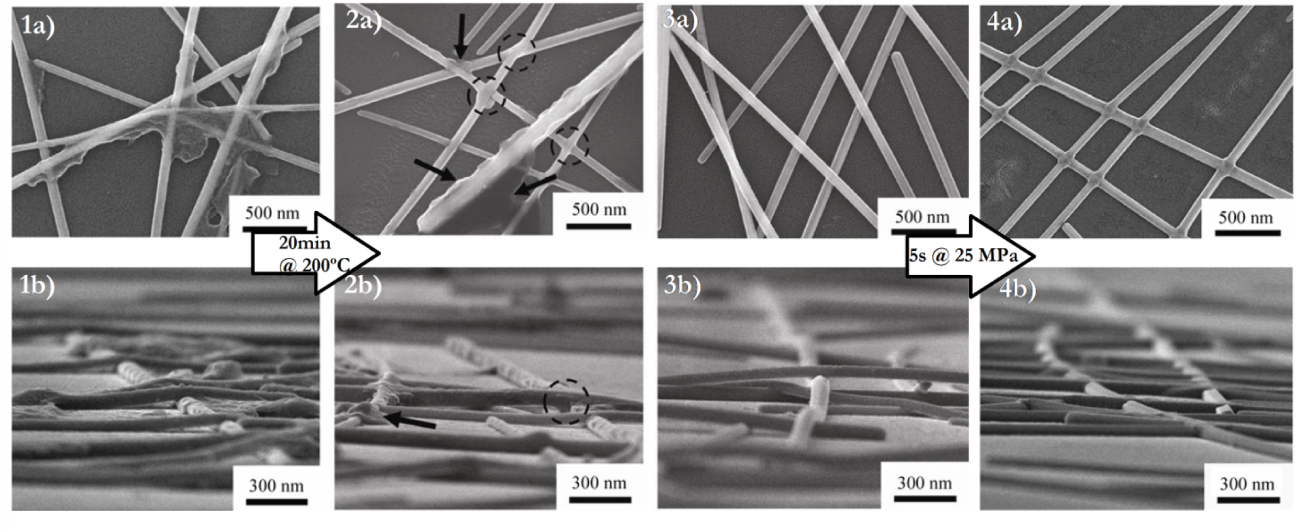 Flexible transparent conductive materials based on silver nanowire ...