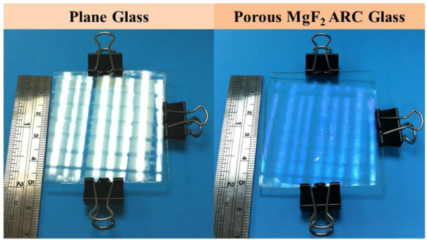 Fabrication of highly uniform and porous MgF2 anti-reflective coatings ...